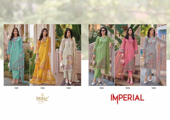 Imperial By Rang Printed Lawn Cotton Dress Material Wholesale Shop In Surat